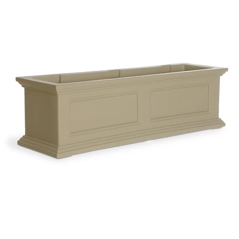 Mayne Inc. Anastasiya Resin Window Box Planter with Water Reservoir