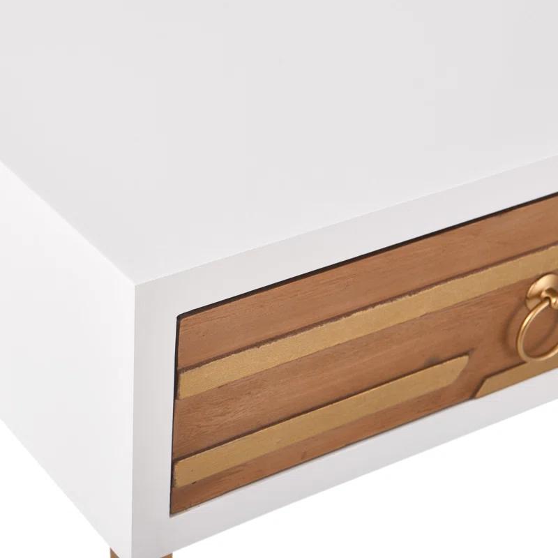 Adore Decor Jupiter Midecentury Console Table with 2-Drawers