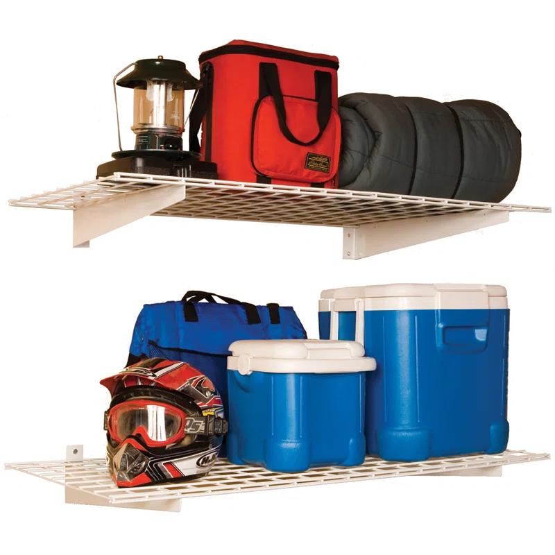 Hyloft HyLoft Steel Wall Garage Storage Shelves, Pack of 2-Shelves (Set of 2)