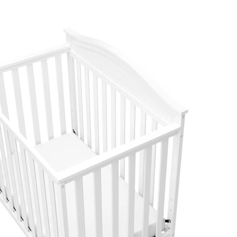 Graco Graco Stella 4-in-1 Mini Convertible Crib with Mattress