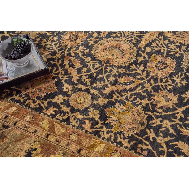 One-of-a-Kind 12'6" X 15' Wool, Area Rug in