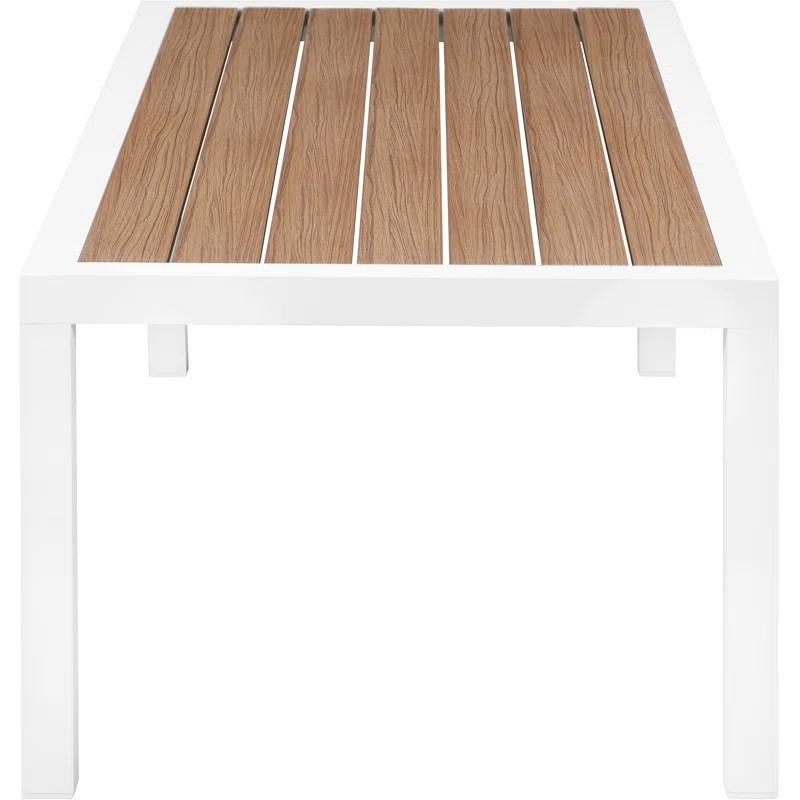 Orren Ellis Vernola Rectangular Outdoor Coffee Table