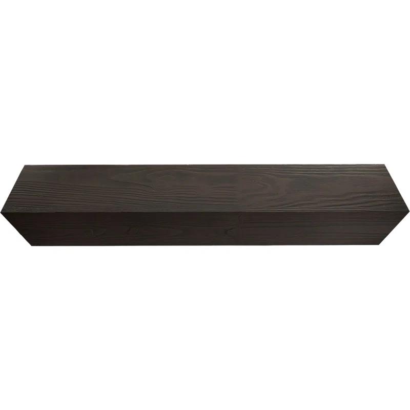 Ekena Millwork Sandblasted Endurathane Faux Wood 3-Sided Ceiling Beam (U-beam)