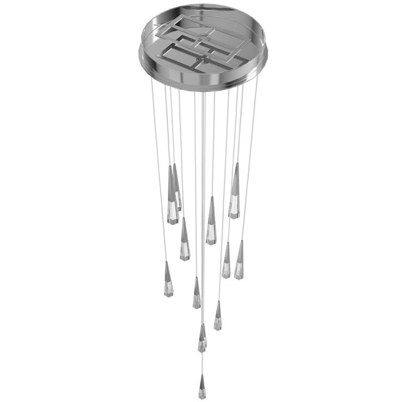 Avenue Lighting Encino 13 - Light Dimmable Tiered Chandelier
