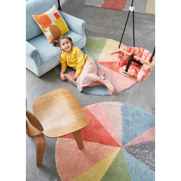 Lorena Canals Donna Wilson Woolable Rug Pie Chart