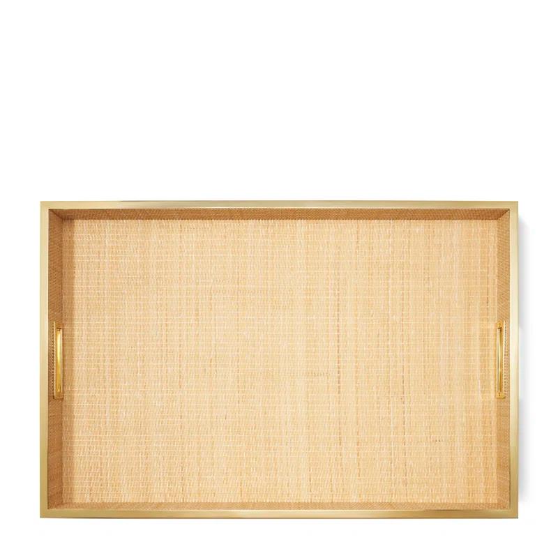 AERIN Colette Cane Butler Tray