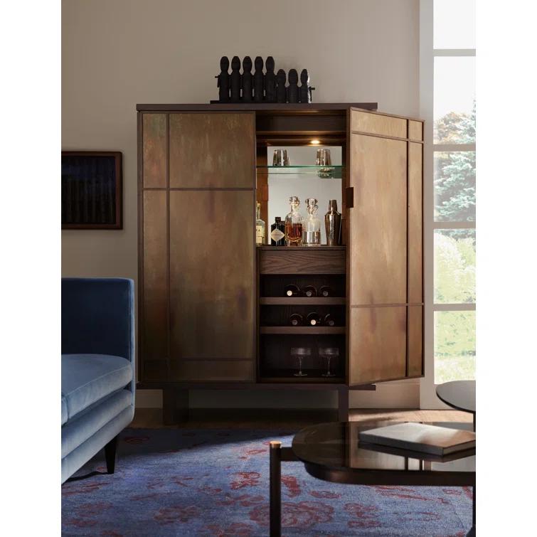 Hooker Furniture Shoji Bar Cabinet