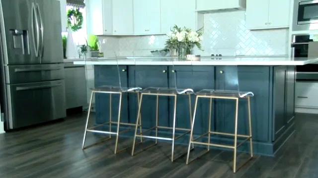 Gabby King Counter Stool with Metal Frame