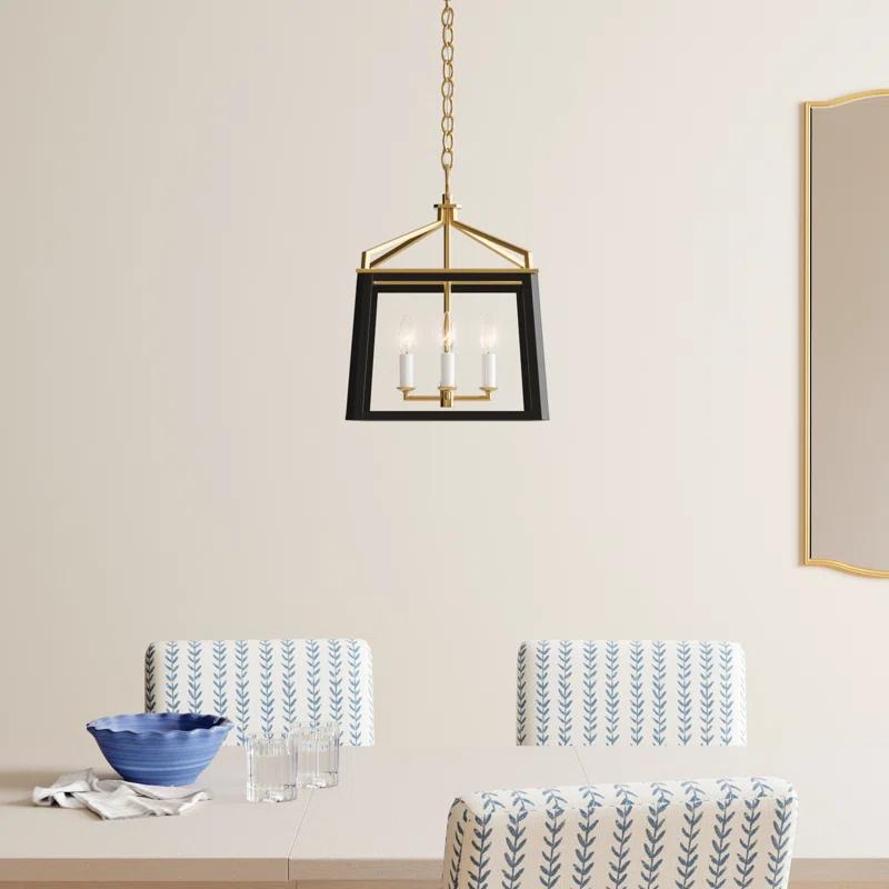 Birch Lane™ 4 - Light Dimmable Lantern Geometric Chandelier