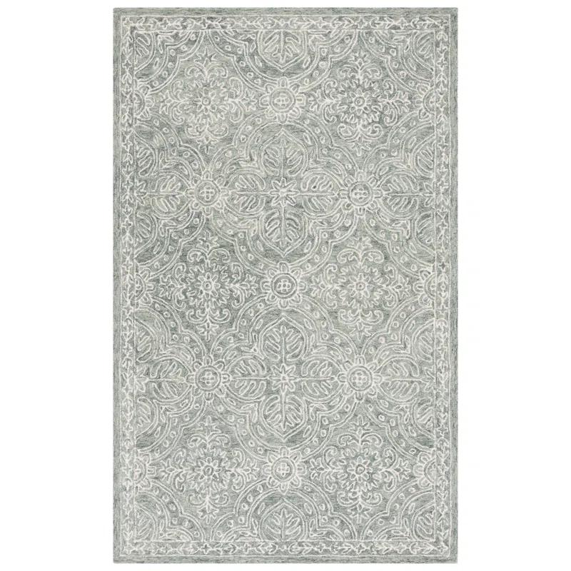 Lauren Ralph Lauren Lauren Ralph Lauren Hand Tufted Wool Damask Rug