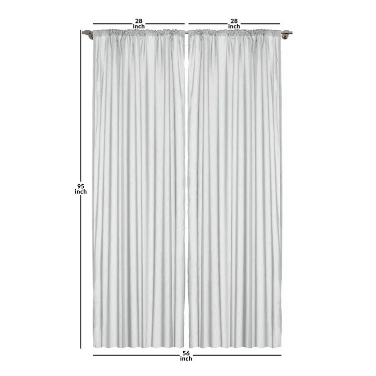 Ambesonne Boho Semi-Sheer Rod Pocket Sliding Panel | Wayfair