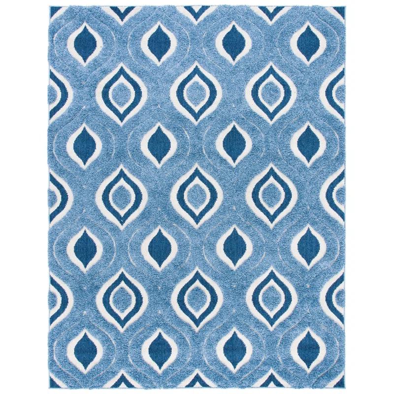 George Oliver Florida Shag Performance Geometric Rug