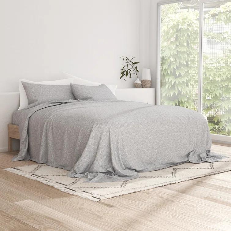 Becky Cameron Simply Soft™ Scallops Pattern Microfiber Sheet Set