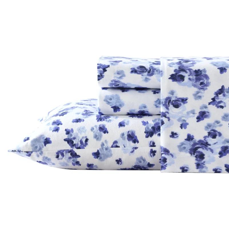 Laura Ashley Laura Ashley Cotton Flannel Cozy Sheet Sets