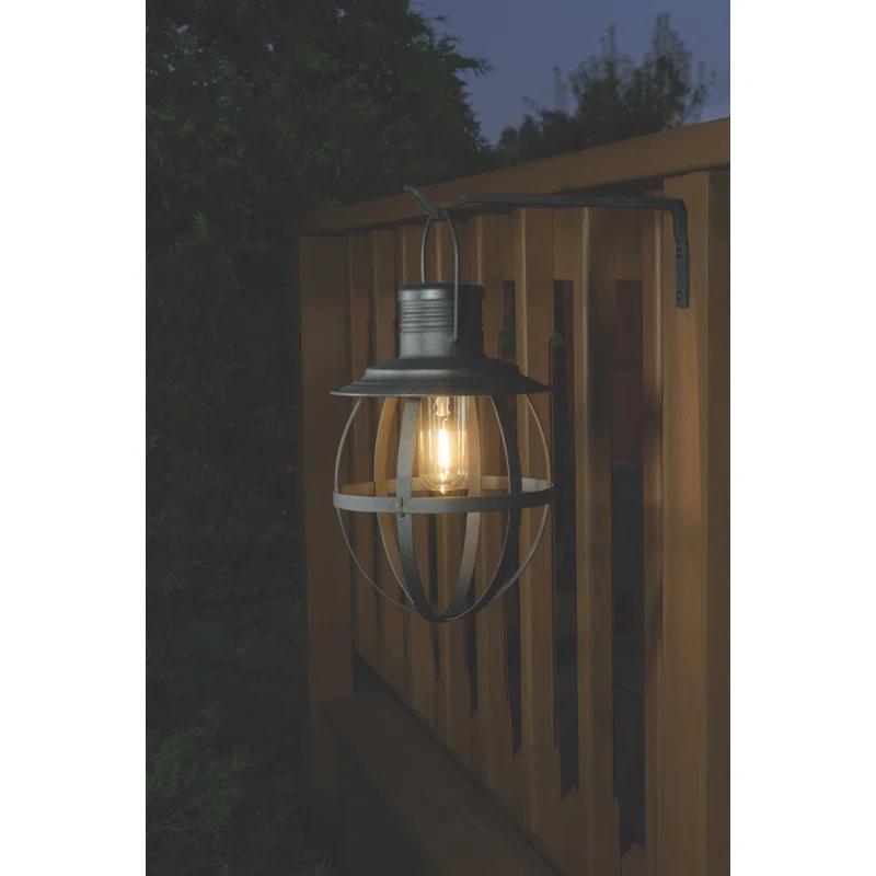Xodus Innovations 12'' Battery Powered Integrated LED Outdoor Lantern