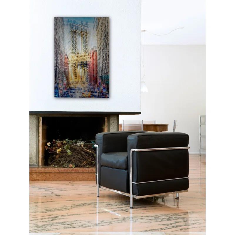 Marmont Hill "Chromatic City" Print on Metal