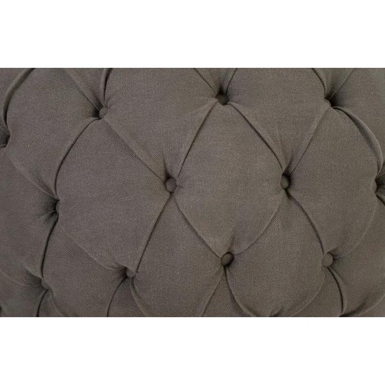 Phillips Collection Seating 35" Wide Tufted Barrel Chair