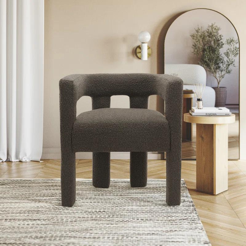 Marcella Boucle Dining Armchair