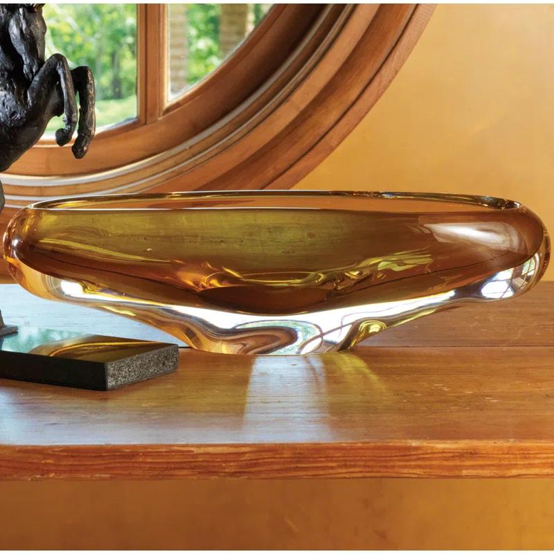 Canoe Bowl-Amber