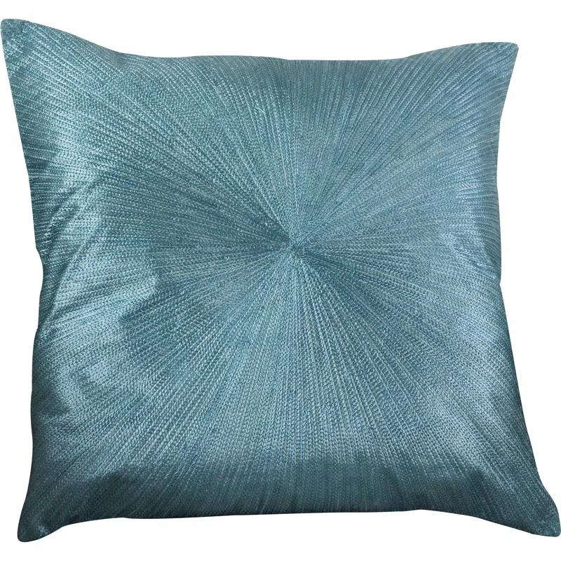 Saro Gemma Design Cotton Throw Pillow