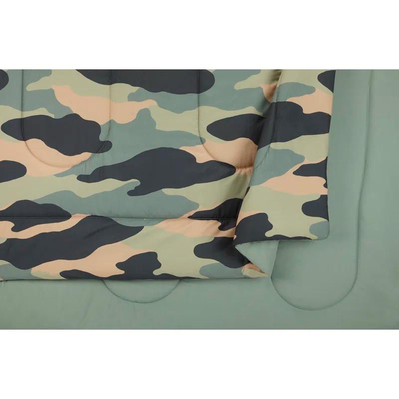 Urban Playground Covert Camo Reversible Microfiber Comforter Set