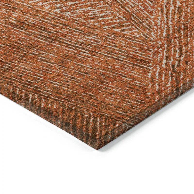 Chayden ACN991 1'8" x 2'6" Machine Washable Gray Indoor/Outdoor Area Rug