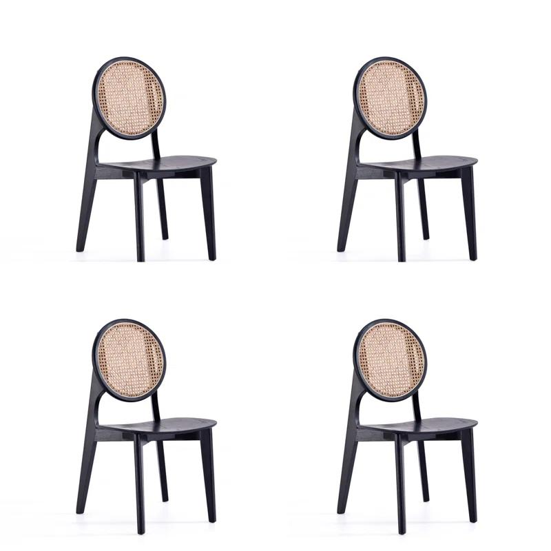 Bayou Breeze Dalen 16.54'' H Ash Solid Wood Cane Back Side Chair