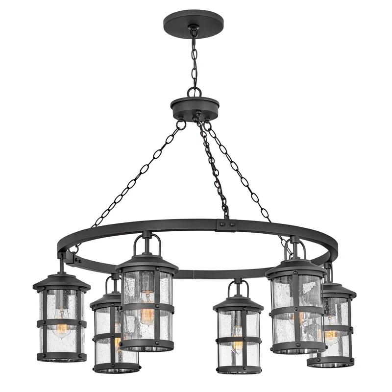 Lakehouse 12v Six-Light Outdoor Chandelier
