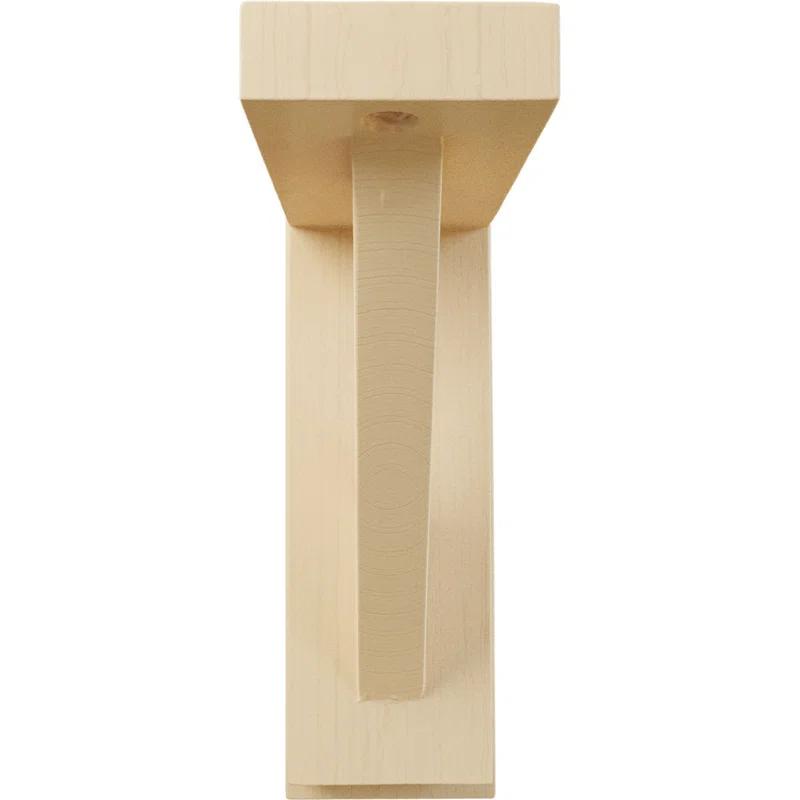 Ekena Millwork Traditional H 2.5'' W D Wood Bracket / Corbel