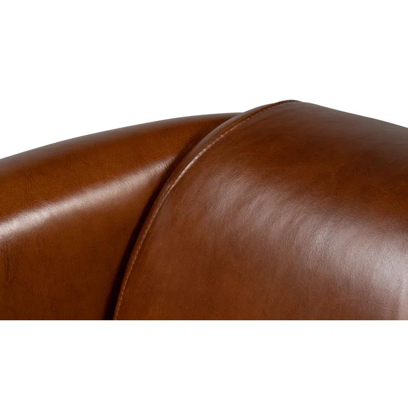 Sarreid Ltd Mandy Leather Armchair