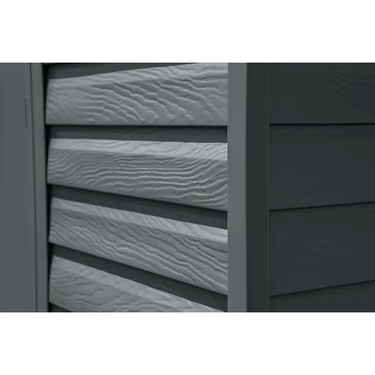 Arrow 8 ft. W x 8 ft. D Galvanized Steel Storage Shed