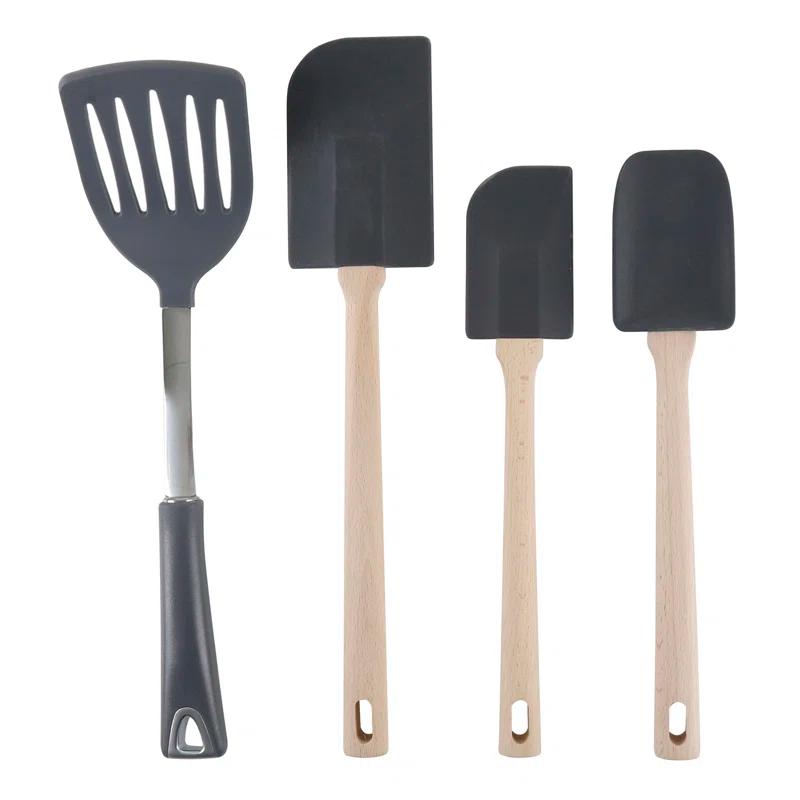 Martha Stewart Martha Stewart 10 Piece Tools and Gadget Set W/ Ceramic Crock - Navy Blue