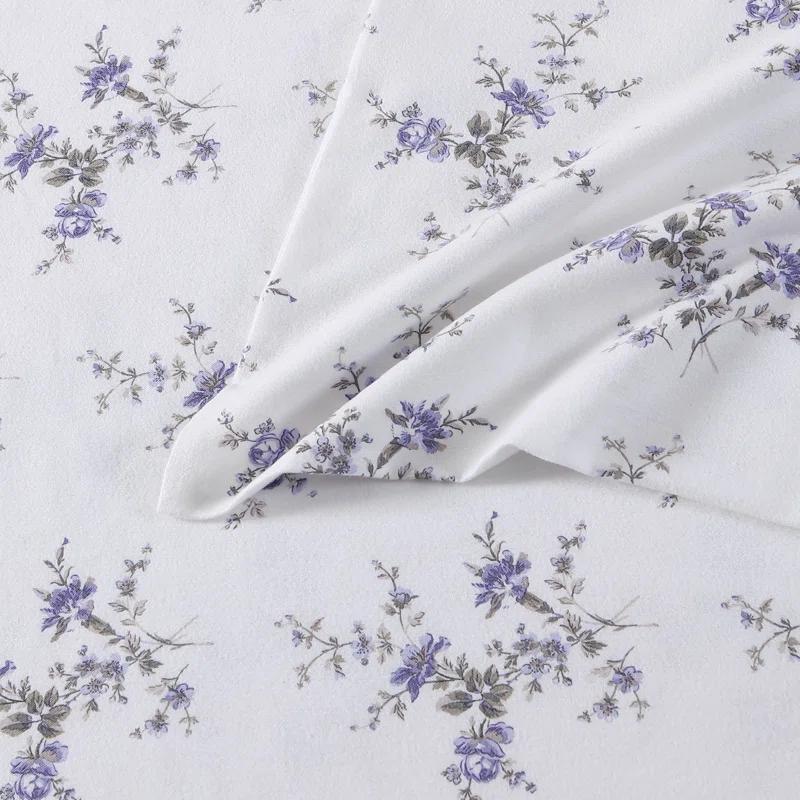 Laura Ashley Laura Ashley Cotton Flannel Cozy Sheet Sets