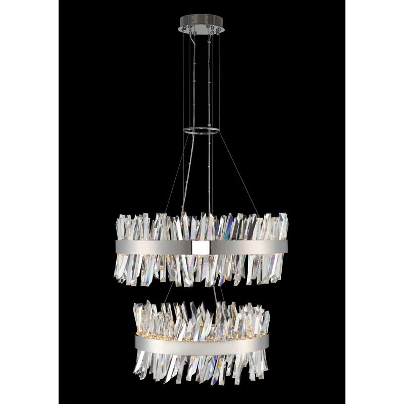 Allegri by Kalco Lighting Glacier 1 - Light LED Unique/Statement Pendant
