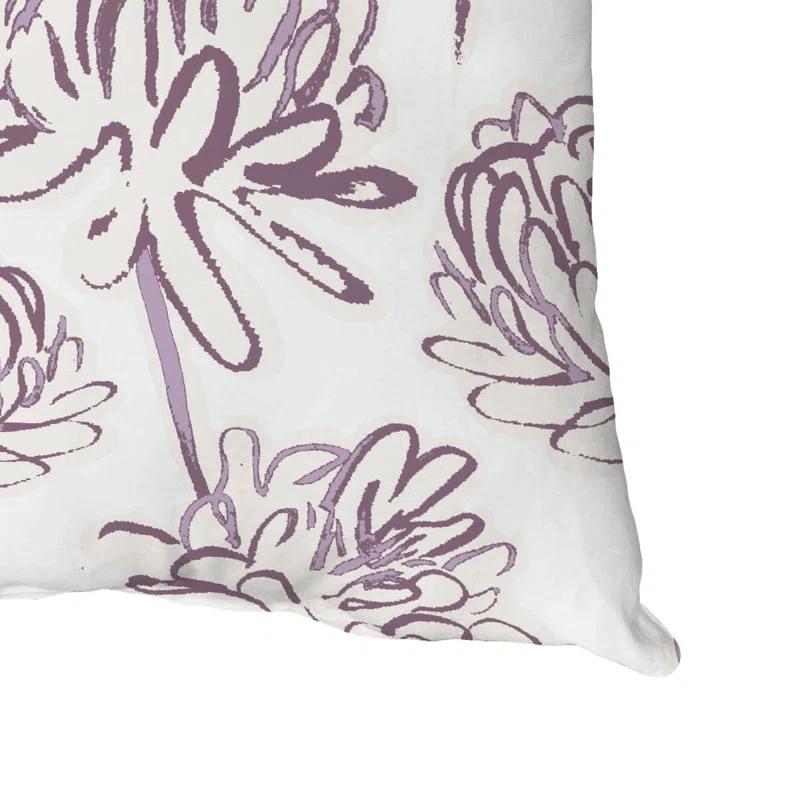e by design Floral Reversible Throw Pillow