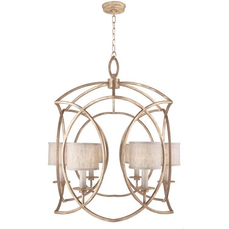 Fine Art Handcrafted Lighting Cienfuegos 6 - Light Geometric Chandelier