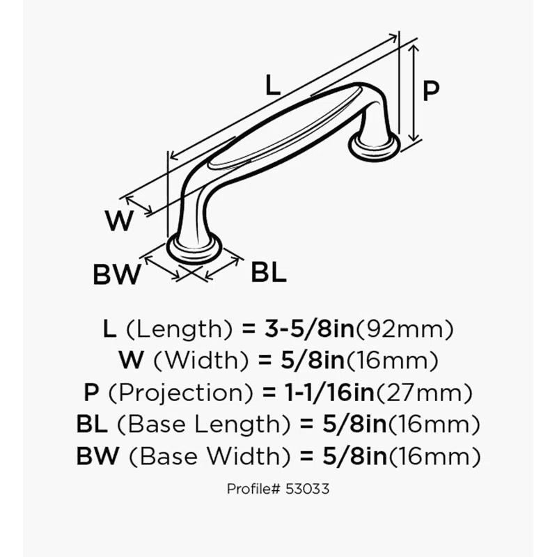 Mulholland 3" Center to Center Bar Pull