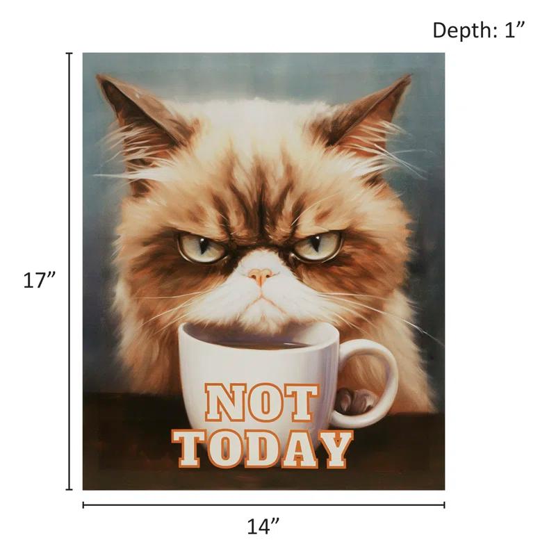 510 Design Grumpy Cats " Grumpy Cats Not Today " by Tessa Kane
