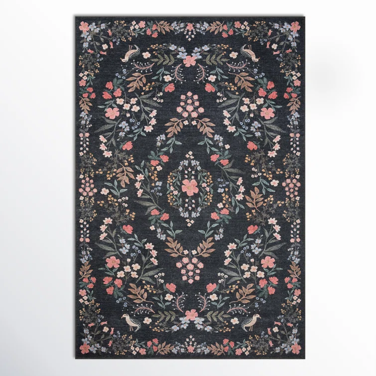 Rifle Paper Co. x Loloi Maison Tuileries Navy Rug