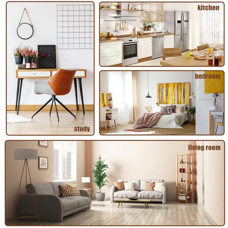 FDW Steel Step On Kitchen Trash Can - 13 Gallons