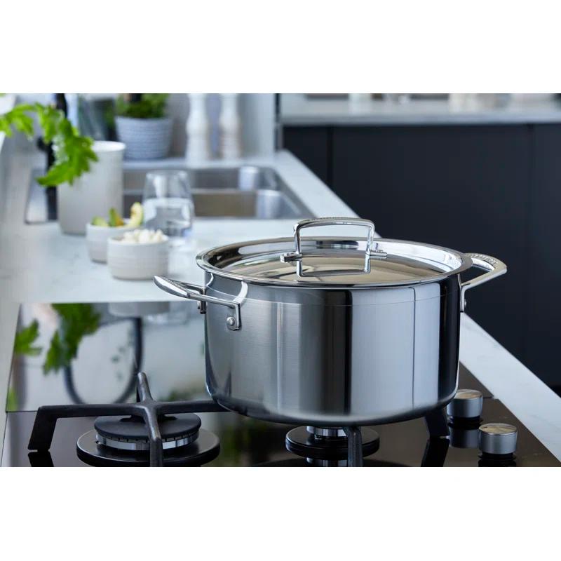 Le Creuset ® Classic Stainless Steel 10-Qt. Stockpot with Lid