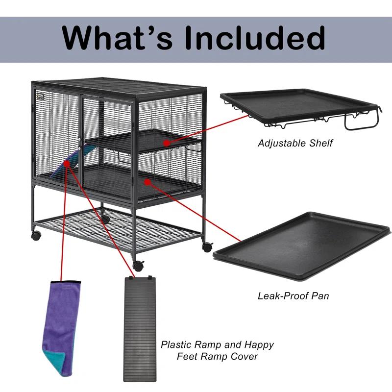 Midwest Homes For Pets MidWest Homes for Pets Deluxe Critter Nation Small Animal Cage