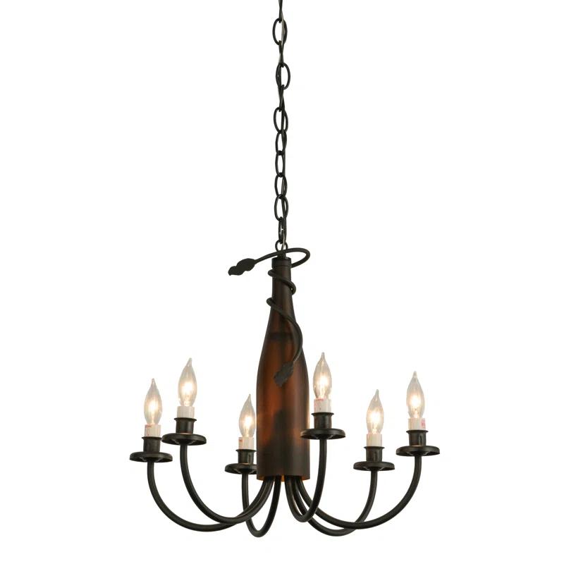 Meyda Lighting Tuscan Vineyard 6 - Light Classic / Traditional Chandelier