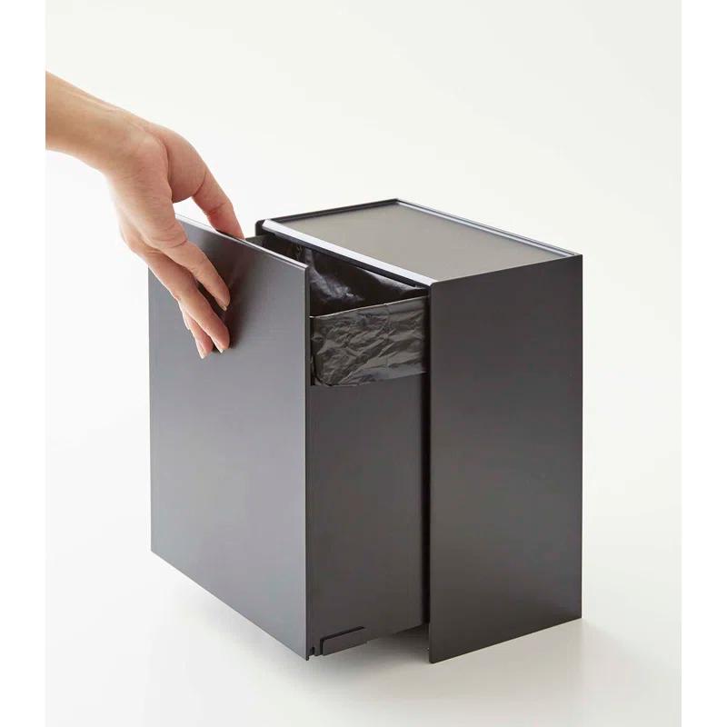 Yamazaki Home Tower Yamazaki Home Wall Mounted Storage Or Trash Bin, Small Wastebasket