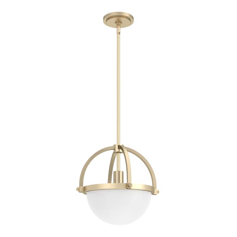 Hunter Fan Wedgefield 1 - Light Shaded Globe Pendant
