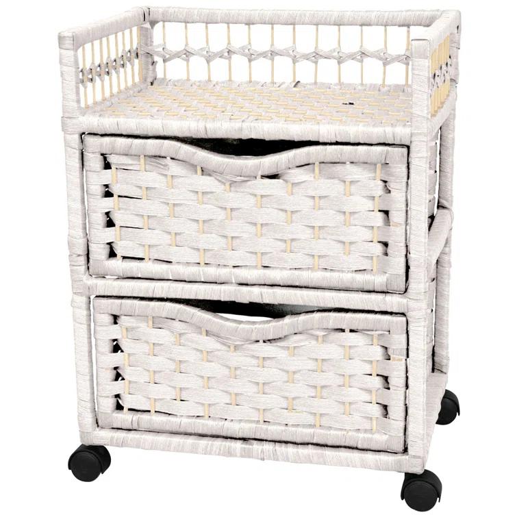 Bay Isle Home™ Aimee 2 Drawer Storage Drawer