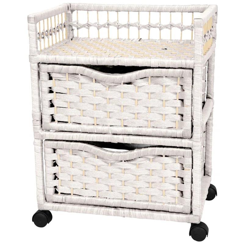 Bay Isle Home™ Aimee 2 Drawer Storage Drawer