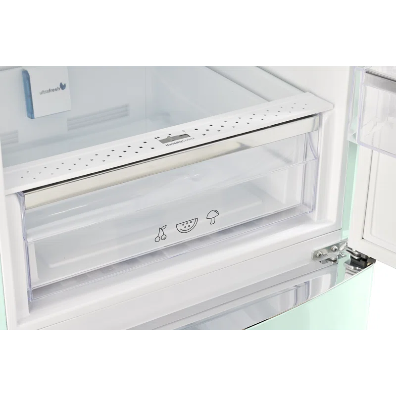 Unique Appliances Classic Retro 24 In 12 Cu.ft Bottom Mount Fridge Auto Defrost, Energy Star Certified, Counter Depth UGP-340L LG AC