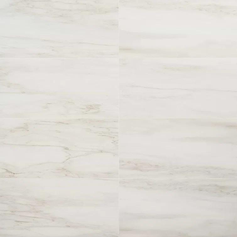 Bond Tile Saroshi 11.81 in. x 23.62 in. Matte Marble Look Porcelain Floor and Wall Tile (9.68 Sq. Ft. / Case)