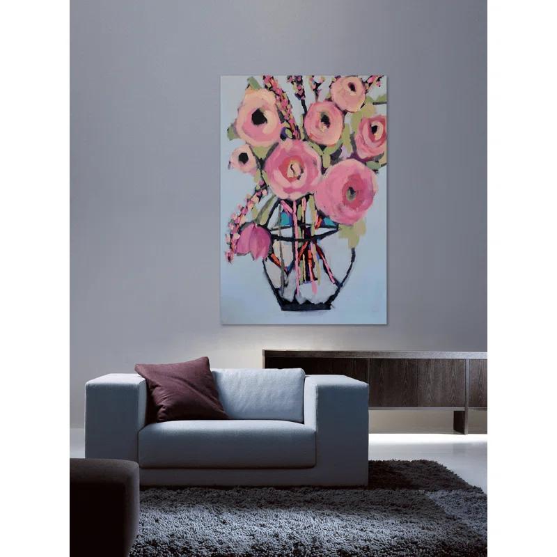 Marmont Hill " Lots Of Pink Flowers " by Michelle Rivera